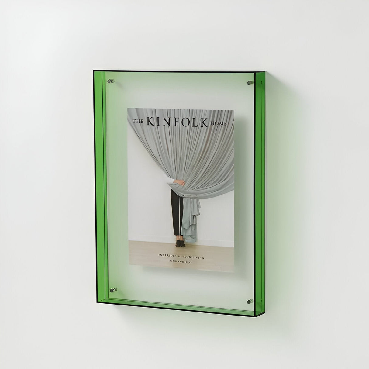 CrystalView – Transparent Akrylfotoram för Modern Inredning