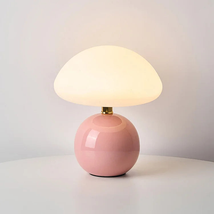 ArtDeco Bordslampa – Modern Svamplampa i Tidlös Design