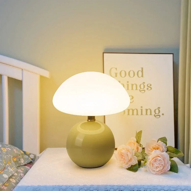 ArtDeco Bordslampa – Modern Svamplampa i Tidlös Design