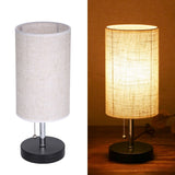 ScandiLight Bordslampa – Modern Sänglampa med USB & Touch