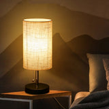 ScandiLight Bordslampa – Modern Sänglampa med USB & Touch