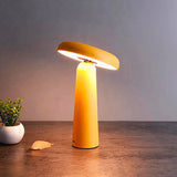 GlowForm Bordslampa – Stilren Svamplampa med Touch & LED
