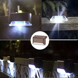 SolarGlow – 4/8/12-Pack Solcellsdrivna Vattentäta LED-Trappbelysning