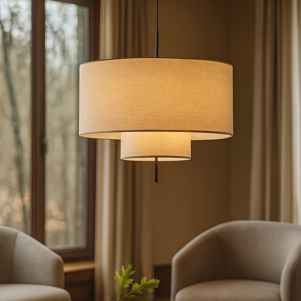 Tassaro Halo – Exklusiv Rund Taklampa med Elegant Design