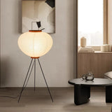 Akari Golvlampa – Japansk Rislampa i Vintage Minimalistisk Stil