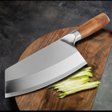 Köttyxa i Rostfritt Stål – Cleaver Kockkniv för Kök & Styckning